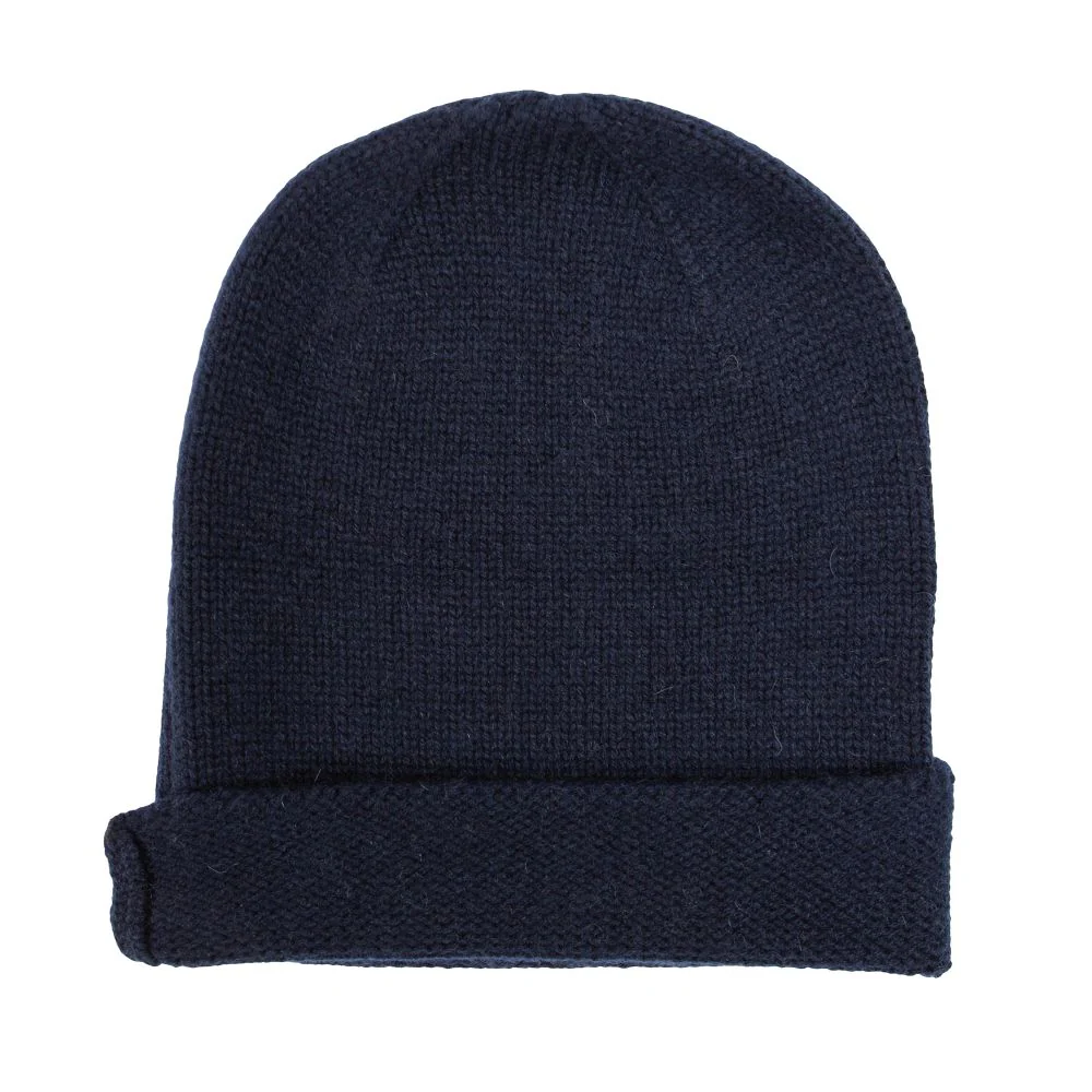 100% Cashmere Unisex Plain Beanie Hat by Isla Cashmere - 7 Colours - Image 5