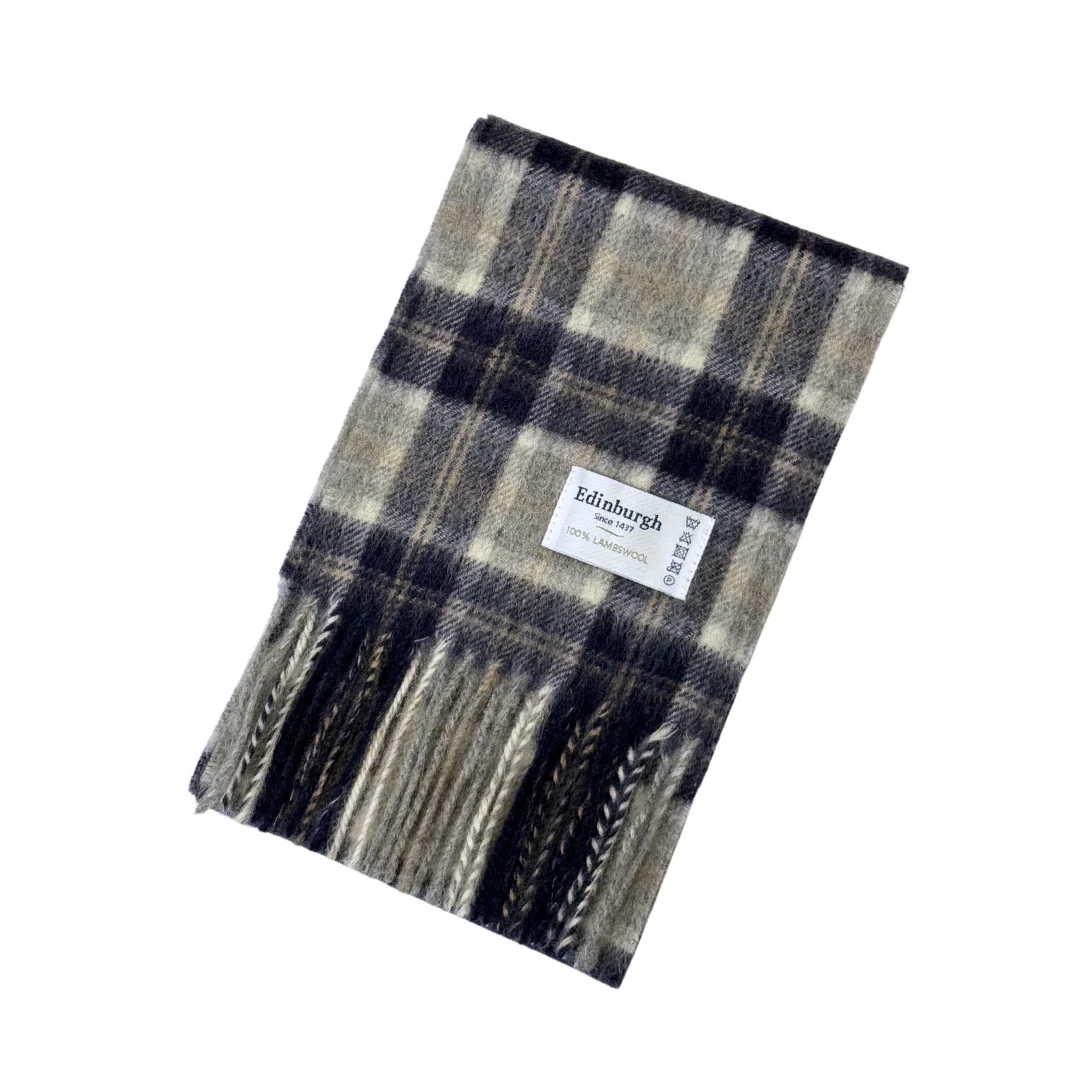 100% Lambswool Mini Tartan Scarf - 11 Colours - Image 12