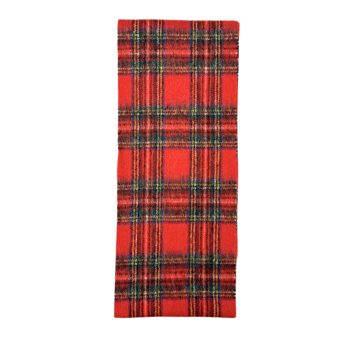 100% Lambswool Mini Tartan Scarf - 11 Colours - Image 15