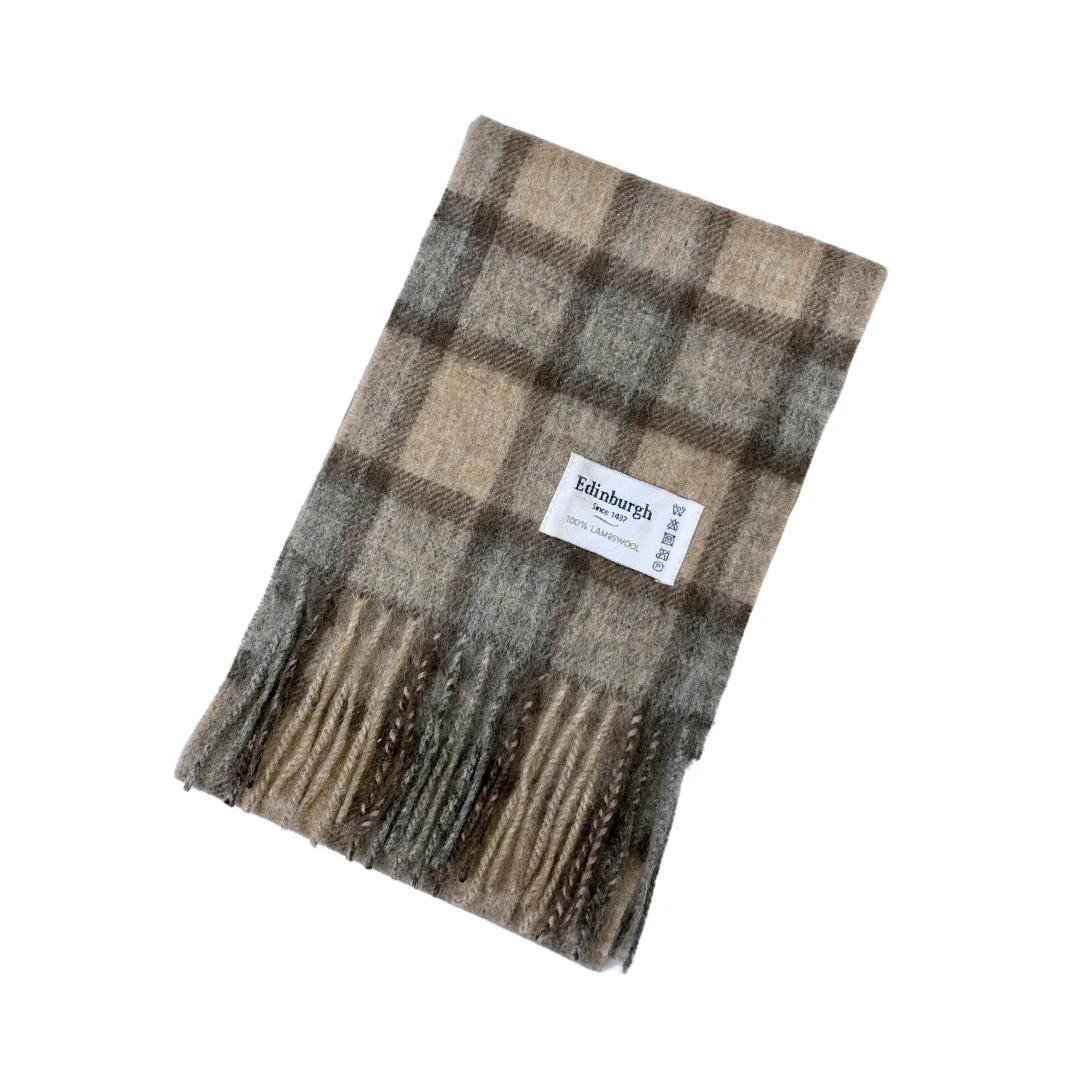 100% Lambswool Mini Tartan Scarf - 11 Colours - Image 16