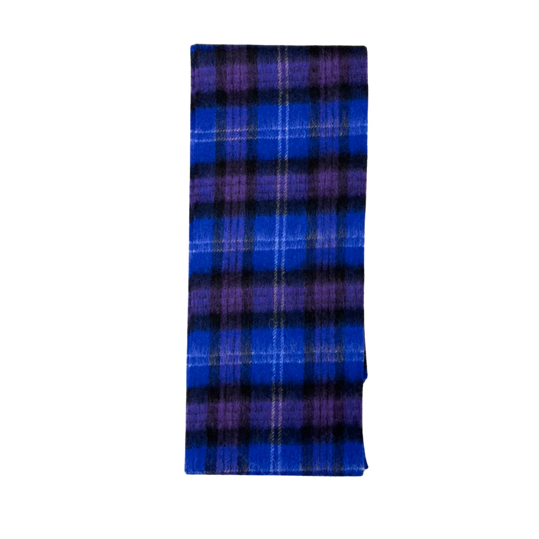 100% Lambswool Mini Tartan Scarf - 11 Colours - Image 21