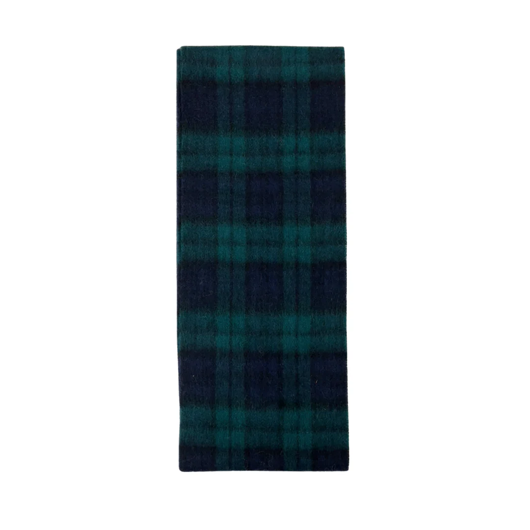 100% Lambswool Mini Tartan Scarf - 11 Colours - Image 23