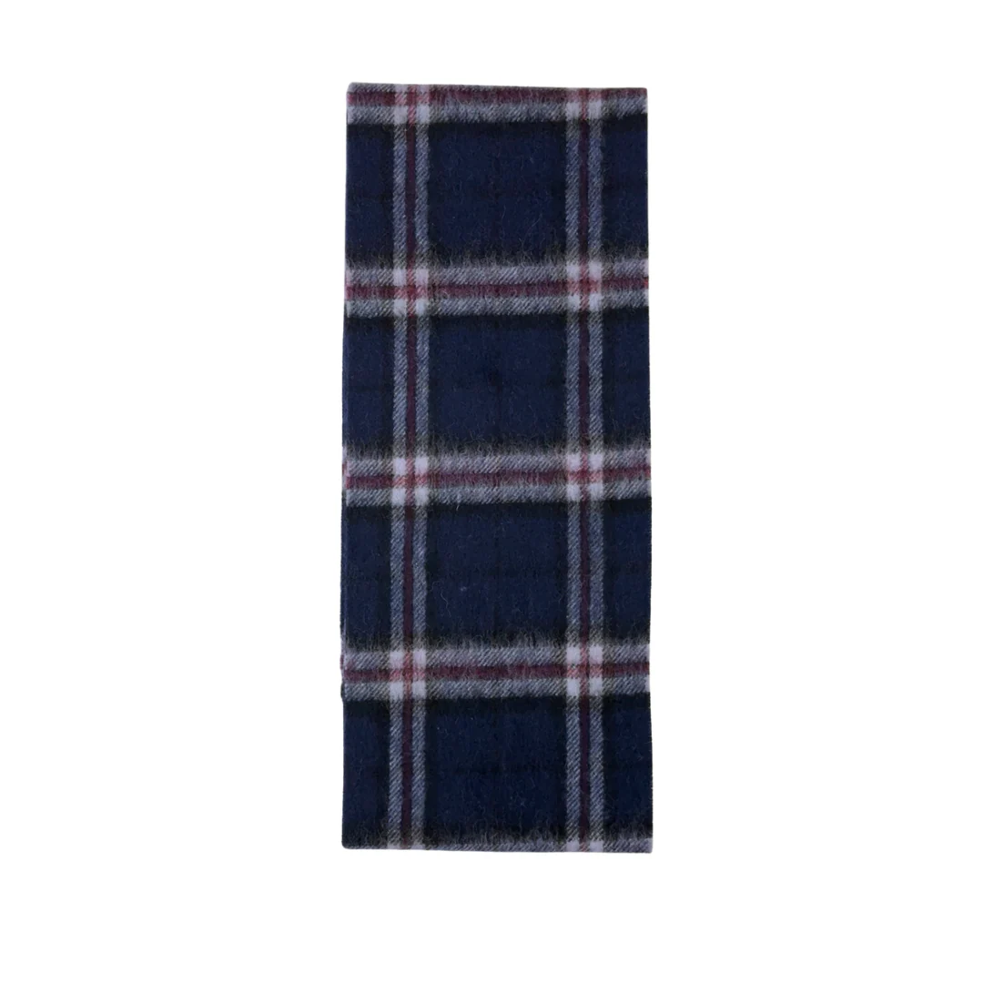 100% Lambswool Mini Tartan Scarf - 11 Colours - Image 7
