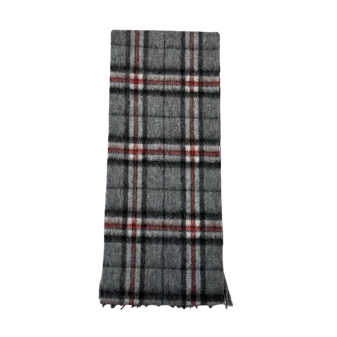 100% Lambswool Mini Tartan Scarf - 11 Colours - Image 9