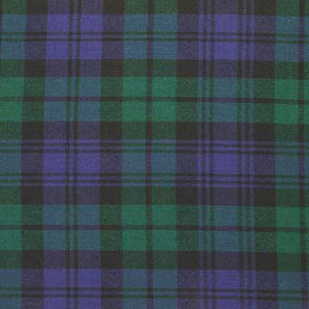 100% Wool Tartan Bow Tie - Black Watch Modern - Image 2