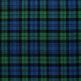 100% Wool Tartan Neck Tie - Campbell Ancient - Image 2
