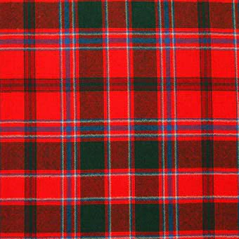 100% Wool Tartan Neck Tie - Dalziel Modern - Image 2