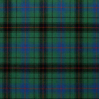 100% Wool Tartan Neck Tie - Davidson Ancient - Image 2