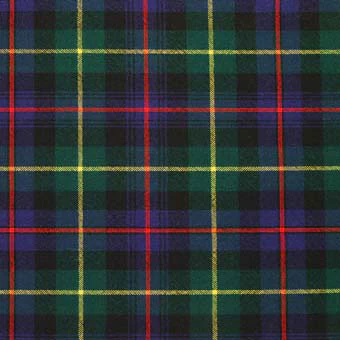 100% Wool Tartan Neck Tie - Farquharson Modern - Image 2