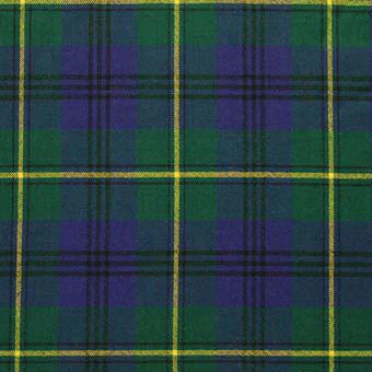 100% Wool Tartan Neck Tie - Johnston Modern - Image 2