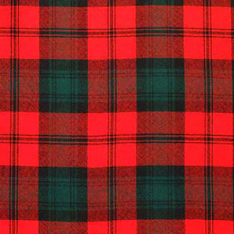 100% Wool Tartan Neck Tie - Kerr Modern - Image 2