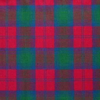 100% Wool Tartan Neck Tie - Lindsay Ancient - Image 2