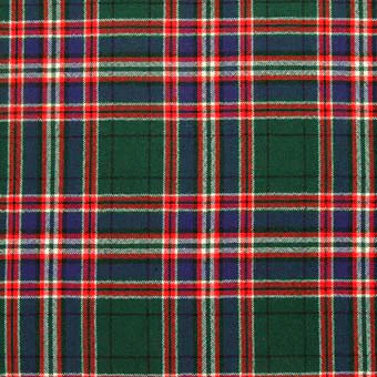 100% Wool Tartan Neck Tie - MacFarlane Hunting Modern - Image 2