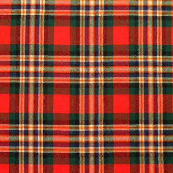 100% Wool Tartan Neck Tie - MacGill Modern - Image 2