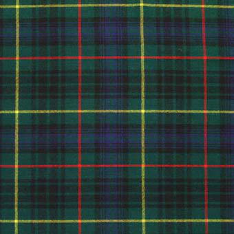 100% Wool Tartan Neck Tie - Stewart Hunting Modern - Image 2