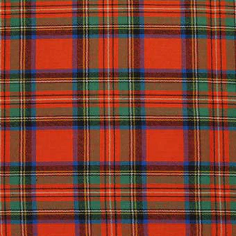 100% Wool Tartan Neck Tie - Royal Stewart Ancient - Image 2