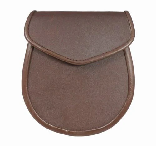 Basic Brown Leather Sporran - Image 2