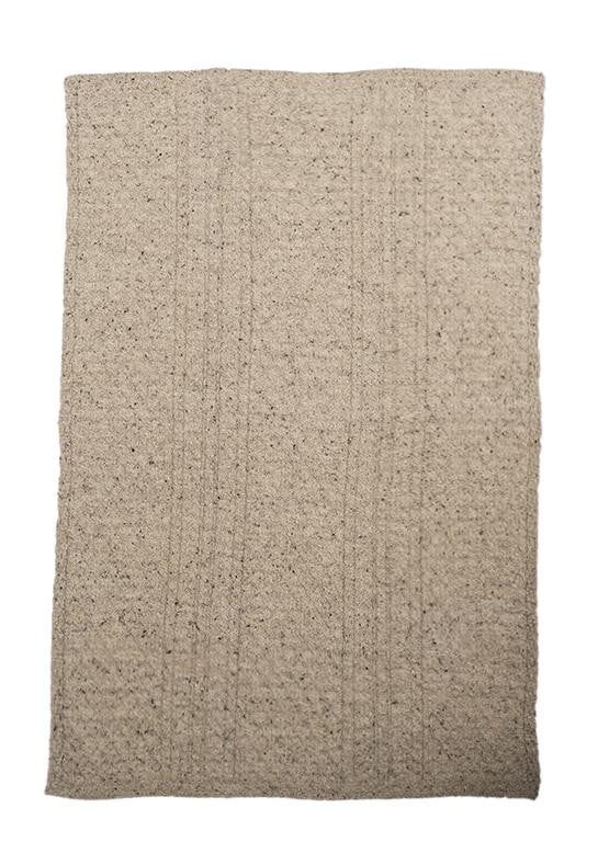 Cable/Honeycomb Knit Wool Blanket/Throw - 4 Colours - Image 3