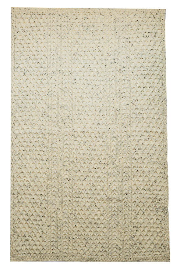 Cable/Honeycomb Knit Wool Blanket/Throw - 4 Colours - Image 5