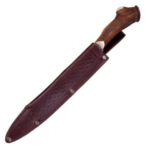 Carbon Steel Dirk with Horn Handle - Image 2