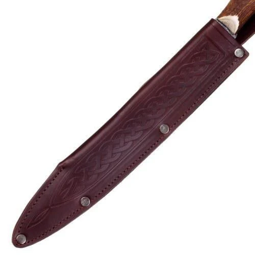 Carbon Steel Dirk with Horn Handle - Image 4