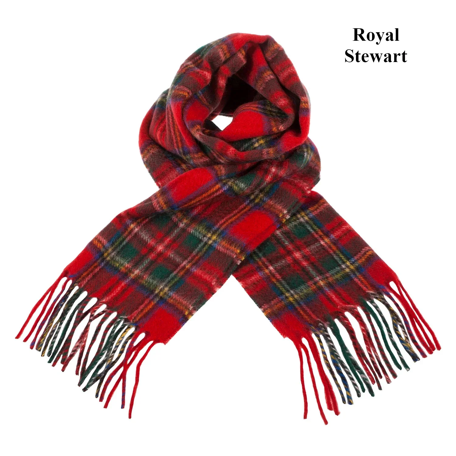 100% Cashmere Tartan Scarf by Balmoral - Image 3