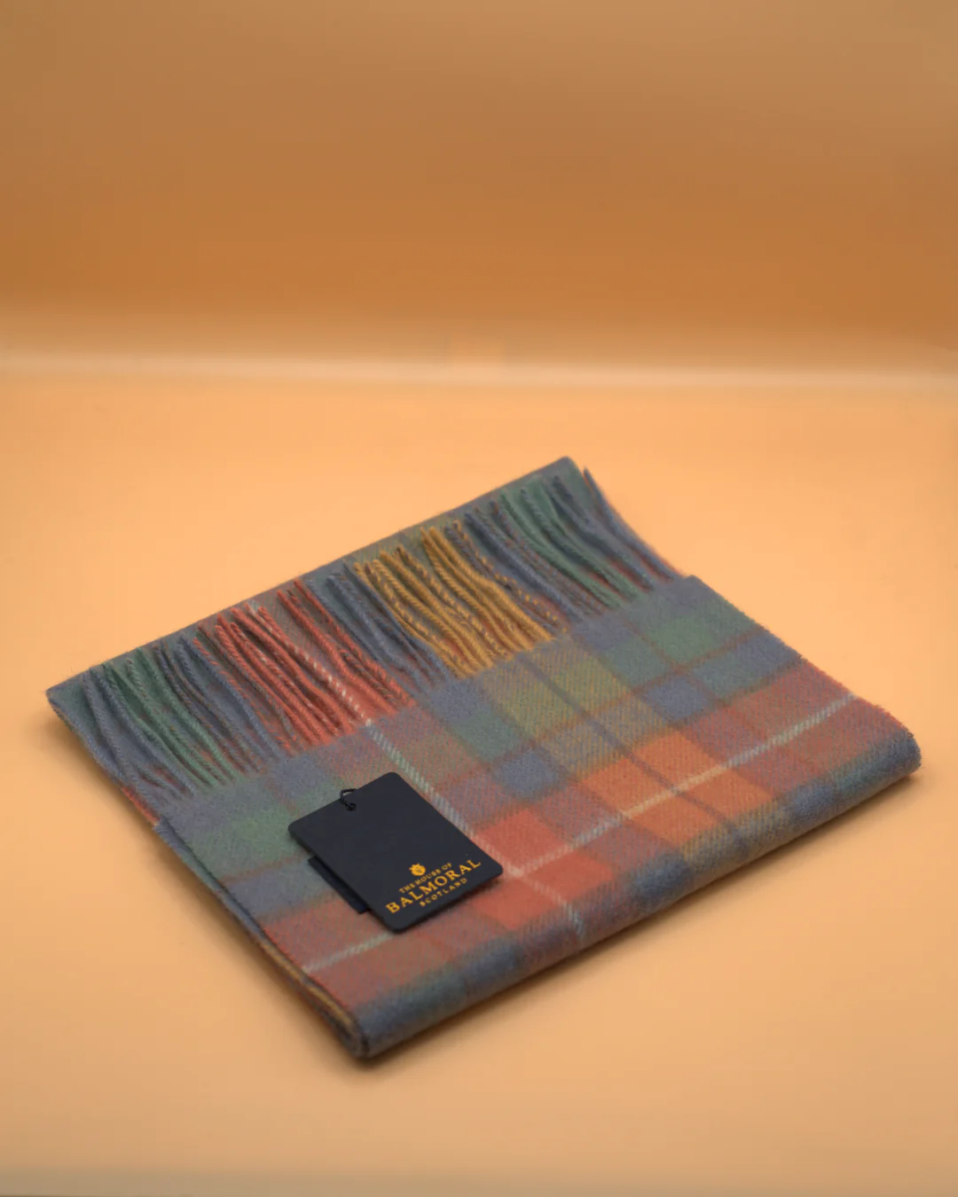 100% Cashmere Tartan Scarf by Balmoral - Image 4
