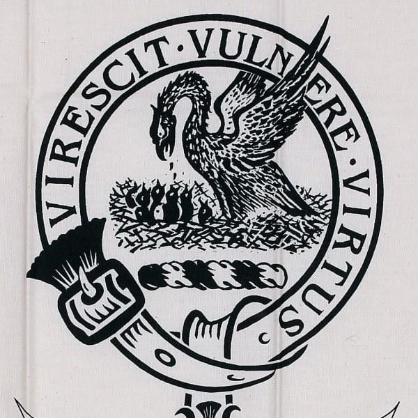 Clan Crested Tea Towel - Made to Order - Image 2