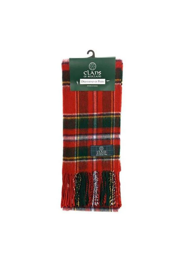 Clan Tartan Scarf - Drummond of Perth Modern