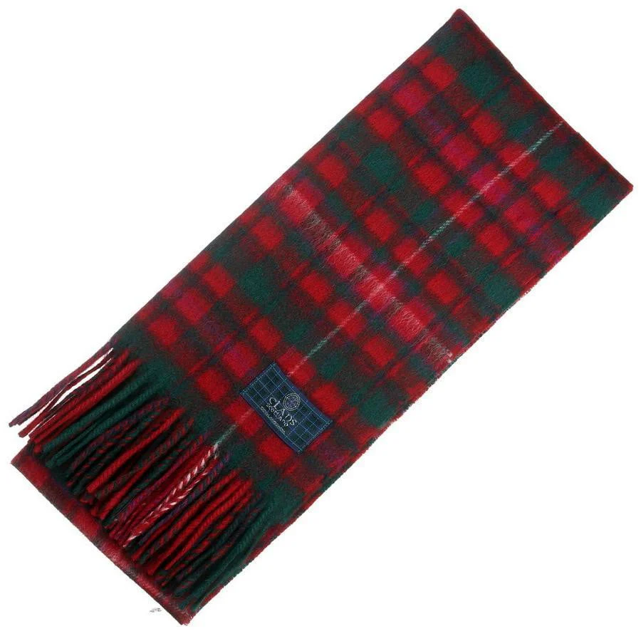 Clan Tartan Scarf - MacKinnon Red Modern - Image 2