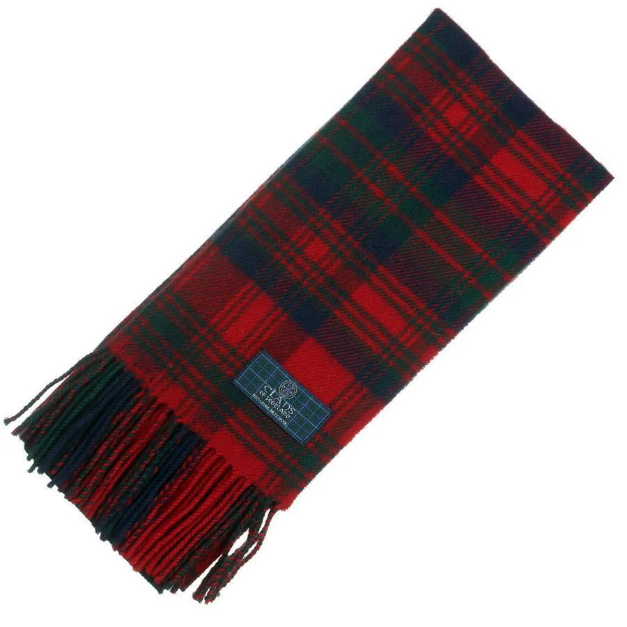 Clan Tartan Scarf - Matheson Red Modern - Image 2