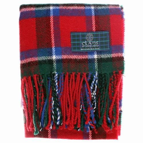 Clan Tartan Scarf - Sinclair Red Modern - Image 2