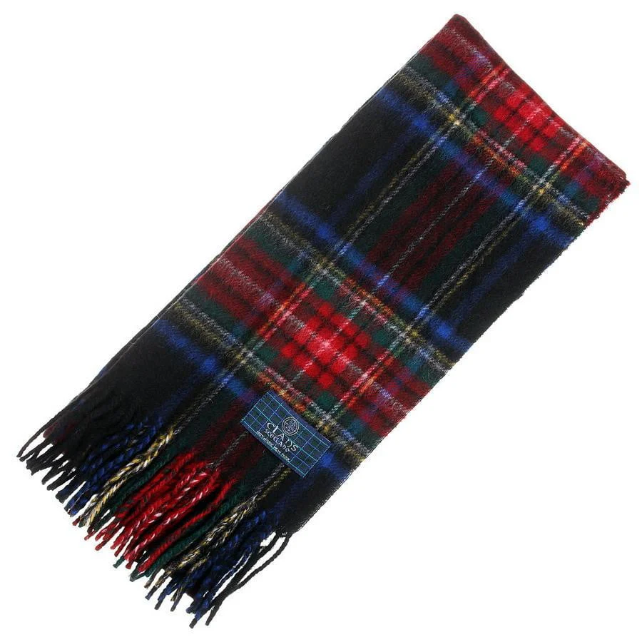 Clan Tartan Scarf - Stewart Black Modern - Image 2
