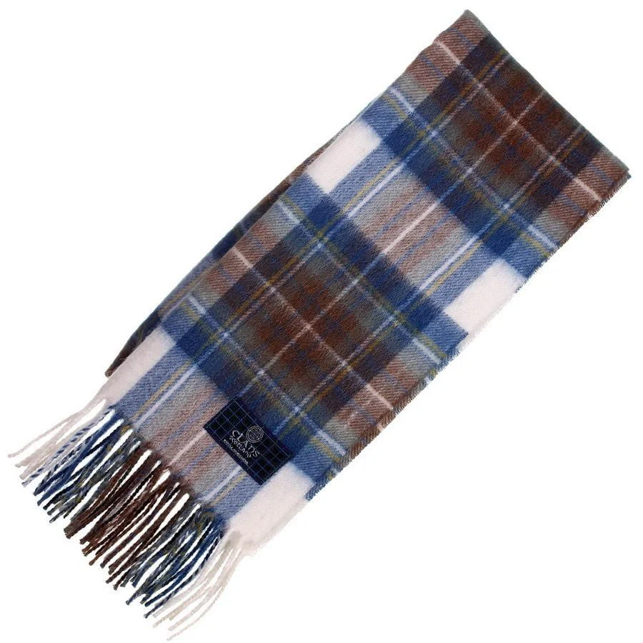 Clan Tartan Scarf - Stewart Muted Blue - Image 2