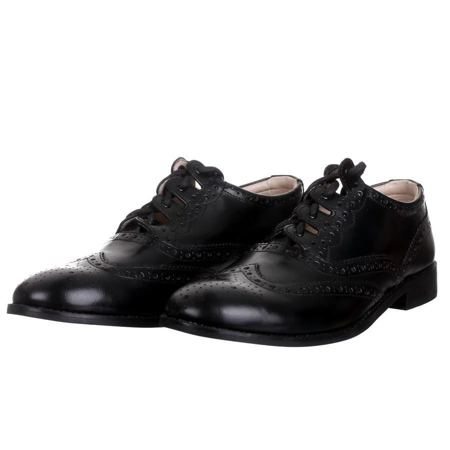 Exclusive Scotland Kilt Company Black Ghillie Brogues - Image 3