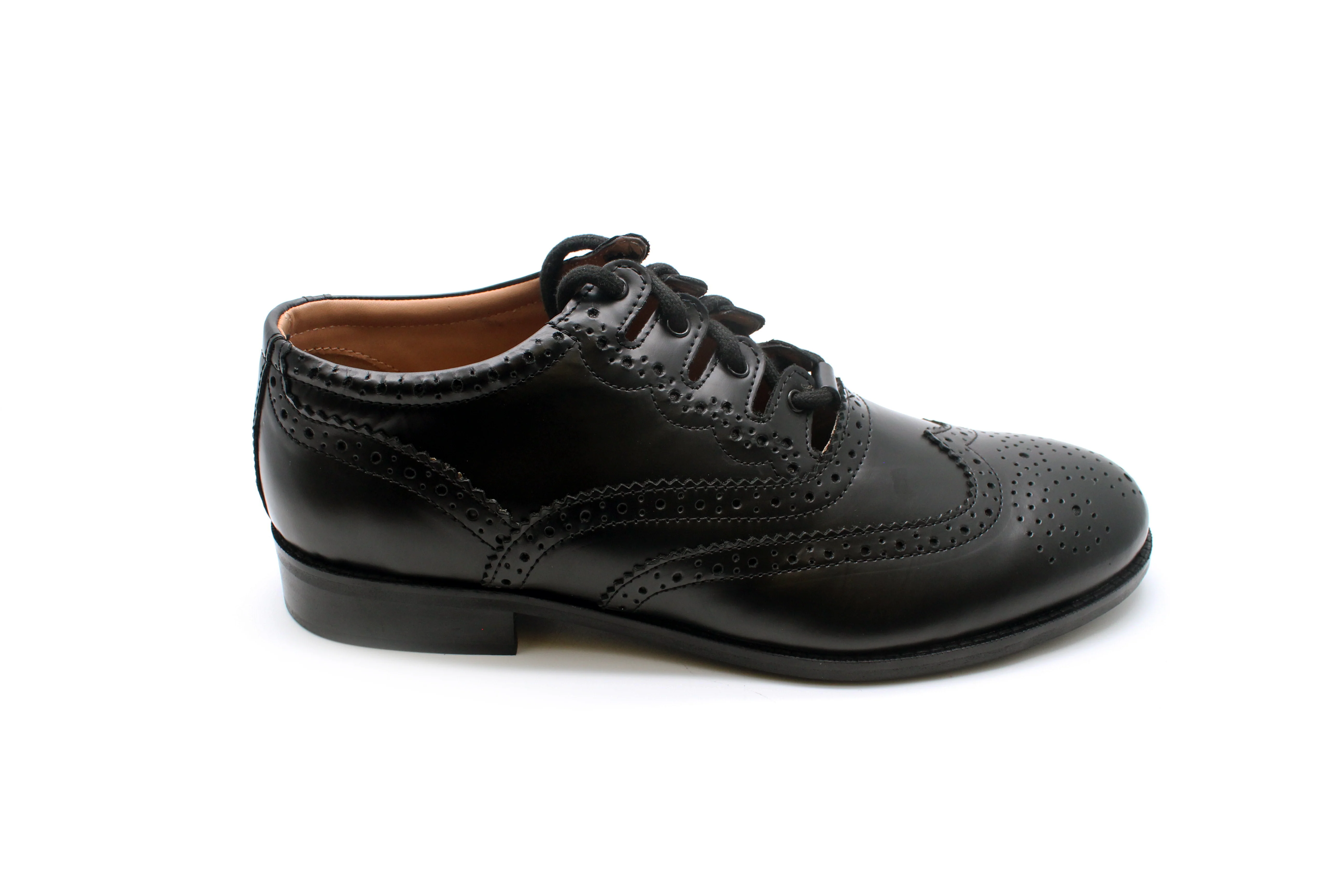 Exclusive Scotland Kilt Company Black Ghillie Brogues - Image 6