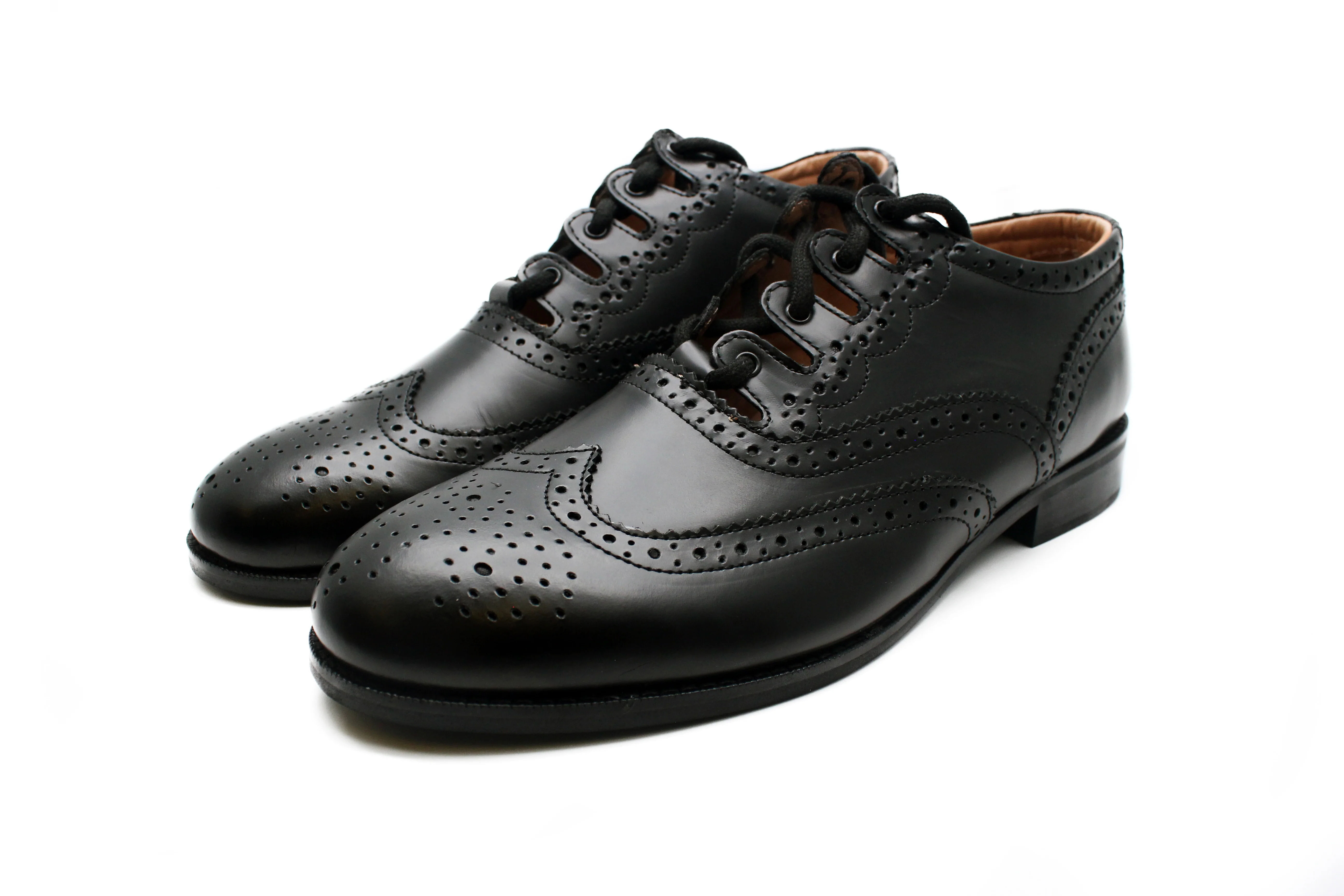 Exclusive Scotland Kilt Company Black Ghillie Brogues - Image 7