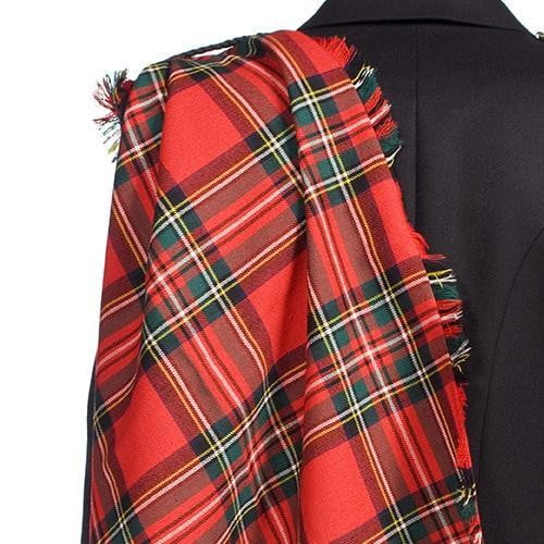 Men's Fringed Fly Plaid - 16oz Lochcarron Strome Heavyweight Wool - Made to Order - Image 3