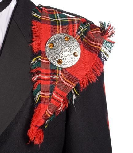 Men's Fringed Fly Plaid - 16oz Lochcarron Strome Heavyweight Wool - Made to Order - Image 5