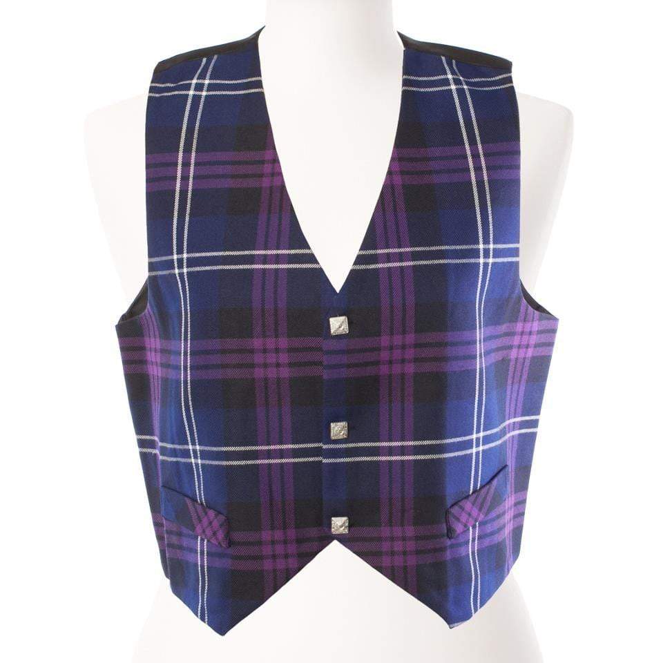 Gents Polyviscose Tartan Waistcoat - 5 Tartans - CLEARANCE - Image 4