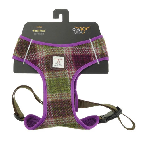 Harris Tweed Dog Harness - Image 3