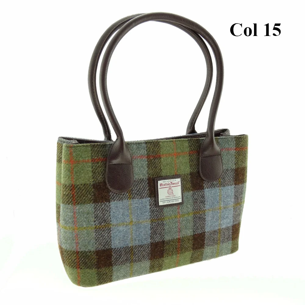 Harris Tweed Large Handbag - Cassley - Image 3