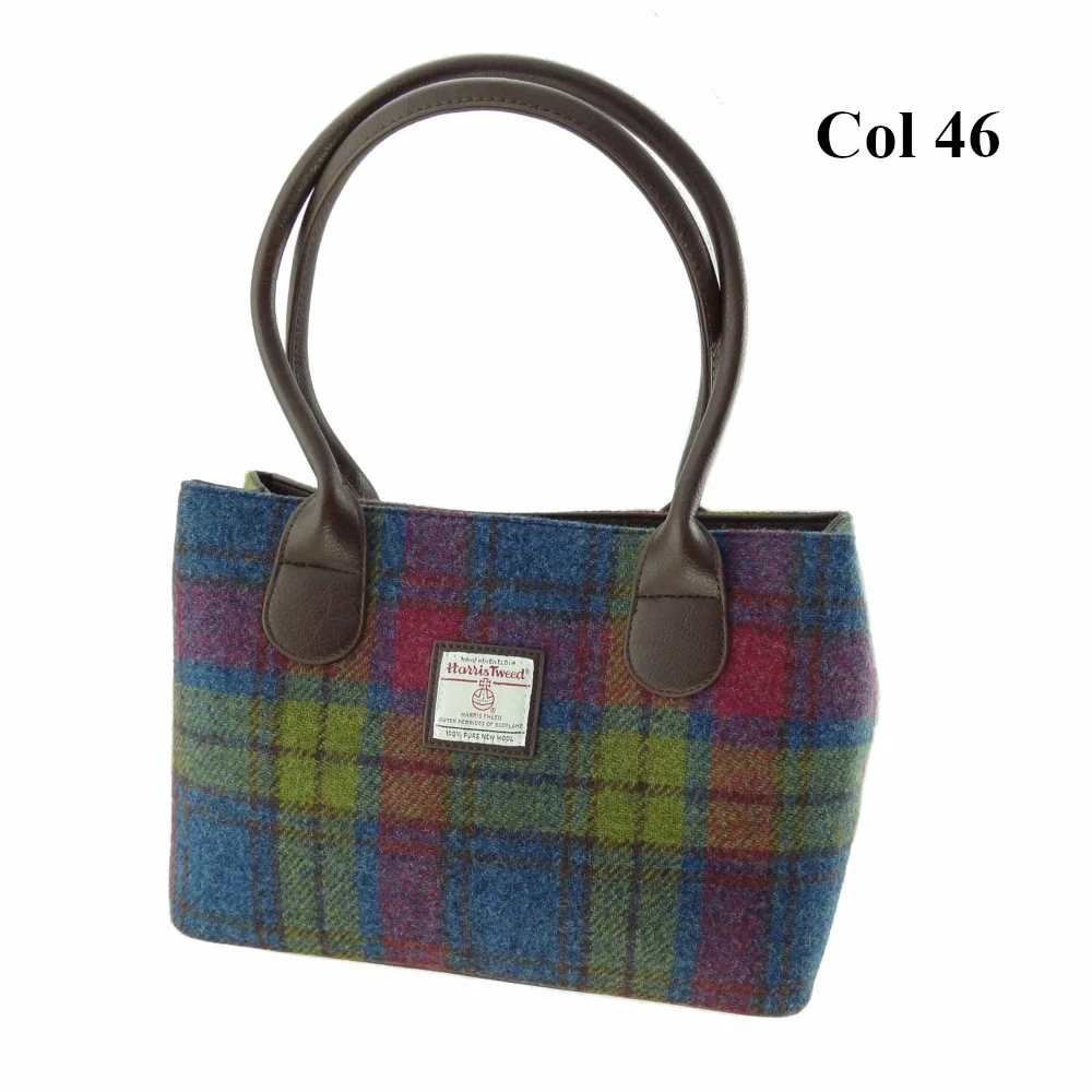 Harris Tweed Large Handbag - Cassley - Image 4