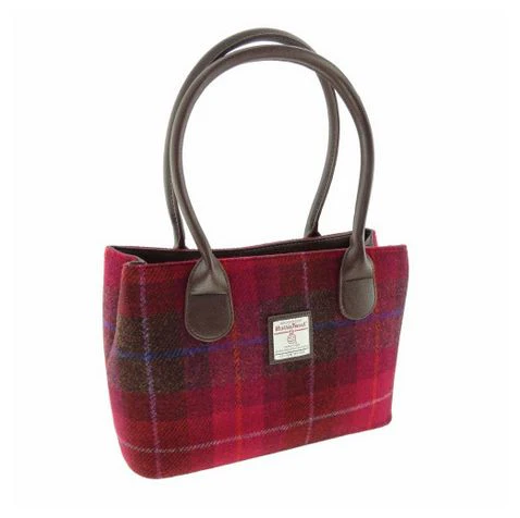 Harris Tweed Large Handbag - Cassley - Image 6