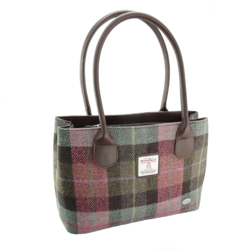 Harris Tweed Large Handbag - Cassley - Image 9