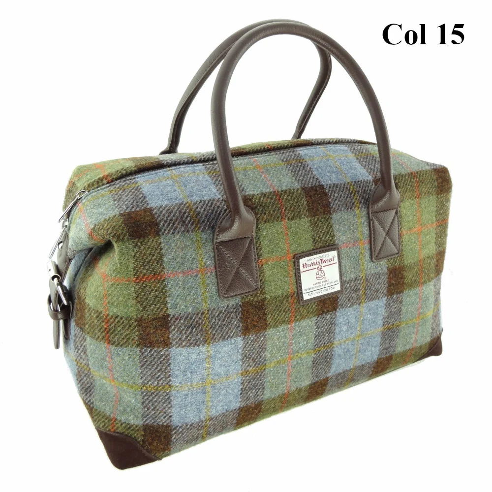 Harris Tweed Large Luxury Holdall - Esk - Image 3