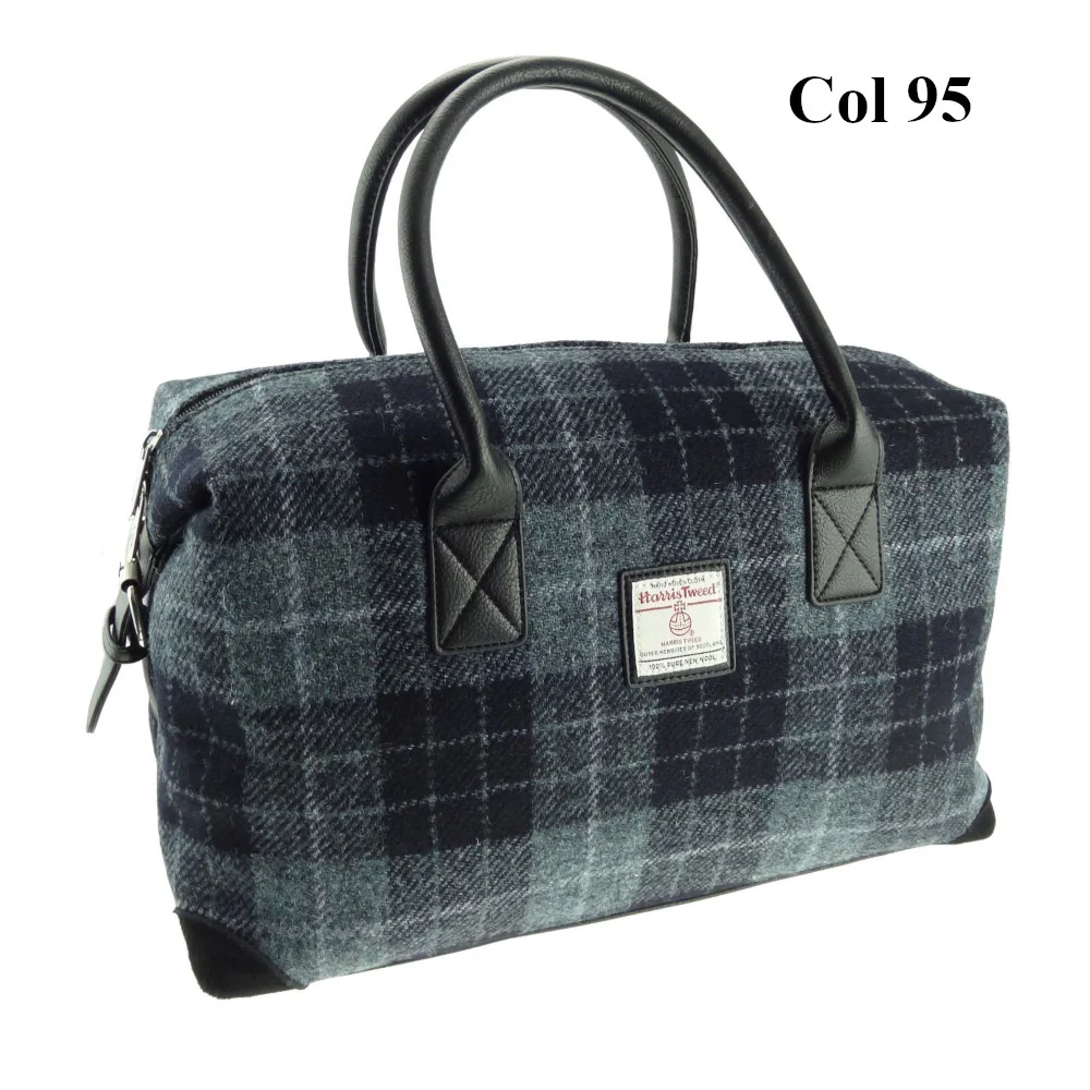 Harris Tweed Large Luxury Holdall - Esk - Image 5