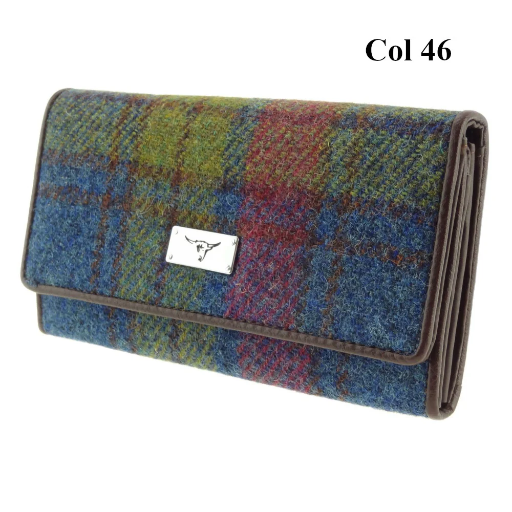 Harris Tweed Long Purse - Tiree - Image 4
