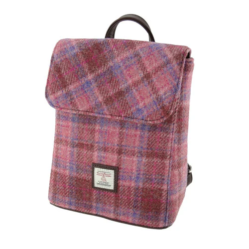 Harris Tweed Mini Backpack - Tummel - Image 14