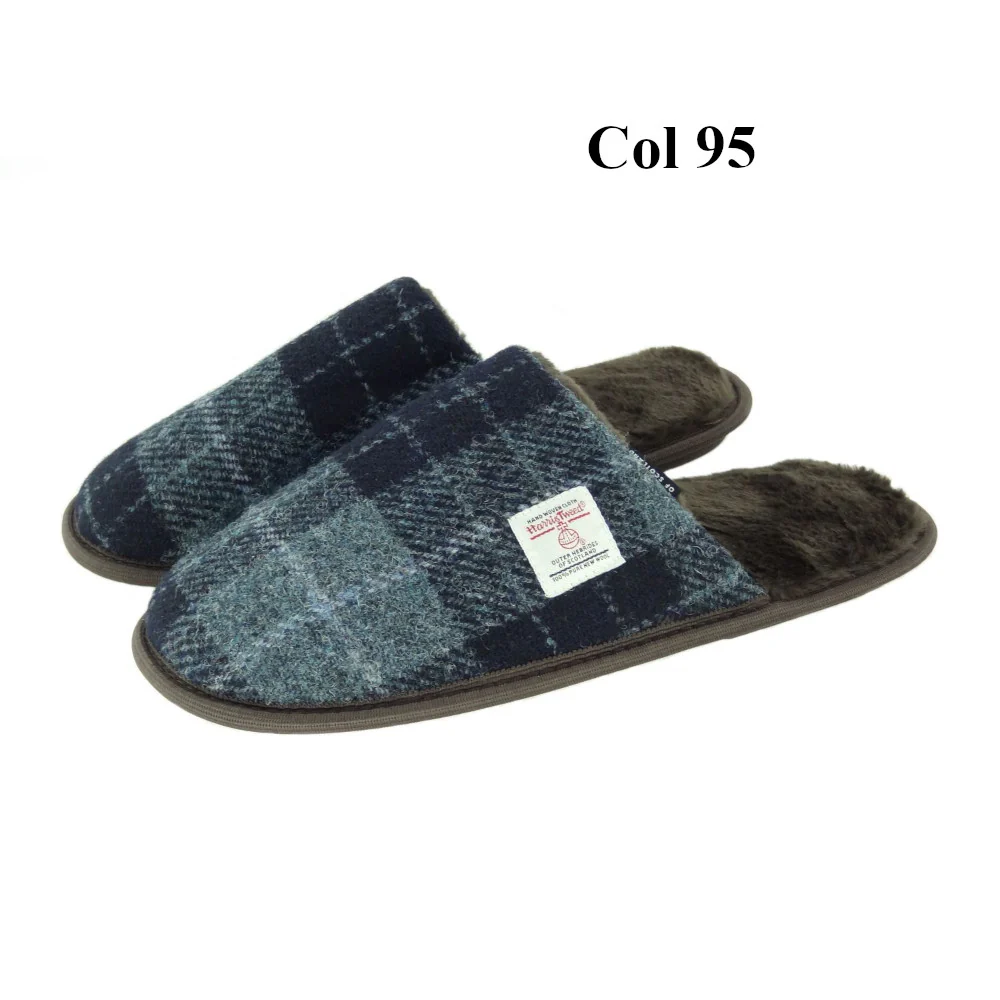 Harris Tweed Slippers - Image 4